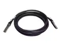 HPE X242 Direct Attach Copper Cable - Nettverkskabel QSFP+ til QSFP+ - 5 m - for HPE Aruba 2930M 24, 8325-32C, 8325-48Y8C; CX 10000, 8360-12C V2, 8360-16Y2C V2