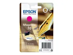 Epson 16 - 3.1 ml - magenta - original blekkpatron - for WorkForce WF-2010, 2510, 2520, 2530, 2540, 2630, 2650, 2660, 2750, 2760