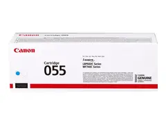 Canon 055 - Cyan - original - tonerpatron for imageCLASS LBP664, MF745; i-SENSYS LBP663, LBP664, MF742, MF744, MF746; Satera LBP662