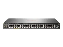 HPE Aruba 2930F 48G PoE+ 4SFP+ Switch - L3 - Styrt - 48 x 10/100/1000 (PoE+) + 4 x 1 Gigabit / 10 Gigabit SFP+ (opplink) - rackmonterbar - PoE+ (370 W)
