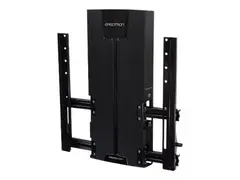 Ergotron - Monteringssett (tippebrakett, monteringssjablong, lavprofilsl&#248;ftemodul, kabelstyringsmaskinvare) Konstant kraftteknologi - for LCD-skjerm - gliding, veldig robust - svart - skjermst&#248;rrelse: 46&quot;-63&quot; - veggmonterbar