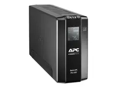 APC Back-UPS Pro BR650MI - UPS AC 230 V - 390 watt - 650 VA - USB - utgangskontakter: 6 - svart