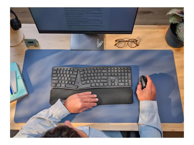 Trust Keyra - Tastatur full size trådløs 2.4 GHz, Bluetooth QWERTY...