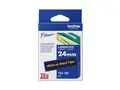 Brother TZe-355 - Selv-adhesiv - hvitt på svart Rull (2,4 cm x 8 m) 1 kassett(er) laminert teip - for P-Touch PT-D450, PT-D800, PT-H500; P-Touch Cube Plus PT-P710; P-Touch Cube Pro PT-P910