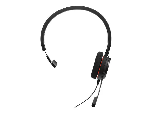 Jabra Evolve 20 UC stereo - Hodesett on-ear kablet USB-C, USB-A ly...