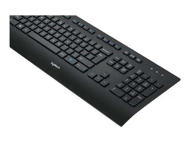 Logitech Corded K280e - Tastatur - USB - US International