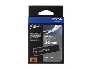 Brother STe-161 - Svart - Rull (3,6 cm x 3 m) 1 kassett(er) stempelbånd for P-Touch PT-3600, PT-9200DX, PT-9200PC, PT-9500pc, PT-9600, PT-9800PCN; P-Touch R RL-700S