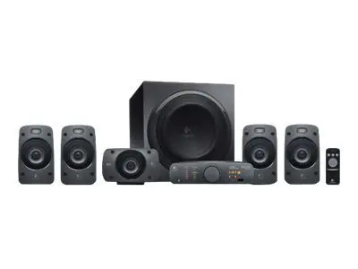 Logitech Z-906 - Høyttalersystem - for hjemmeteater - 5,1 kanaler ...