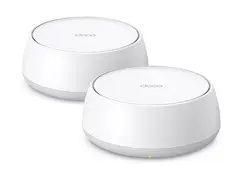 TP-Link Deco BE22 V1 - Wi-Fi-system - (2 rutere) maske 1GbE, Wi-Fi 7 Dobbeltbånd