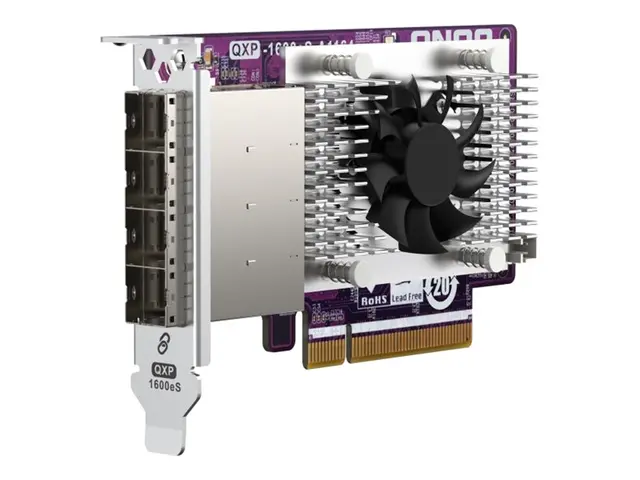 QNAP QXP-1600eS-A1164 - Diskkontroller 16 Kanal SATA 6Gb/s RAID JB...