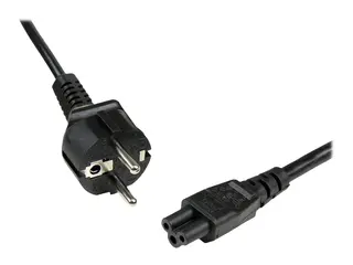 STARTECH 3 SLOT POWER CORD - EU MAINS TO IEC320 C5 POWER CORD - 0.75MM
