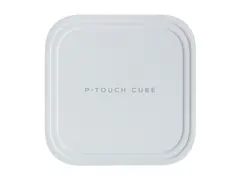 Brother P-Touch Cube Pro PT-P910BT - Etikettskriver termotransfer - Rull (3,6 cm) - 360 dpi - inntil 20 mm/sek - USB 2.0, Bluetooth 5.0 - kutter - hvit