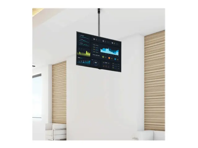 Startech Ceiling TV Mount - 3.5' to 5' Pole Full Motion Supports D...