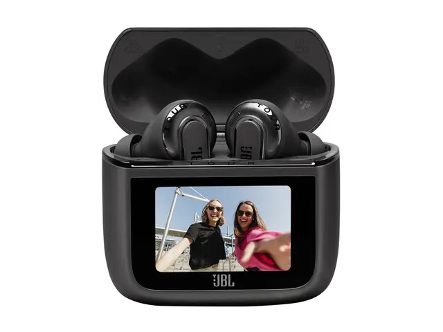 JBL Tour Pro 3 - True wireless-hodetelefoner med mikrofon i øret - Bluetooth - aktiv støydemping - svart - Zoom Certified 