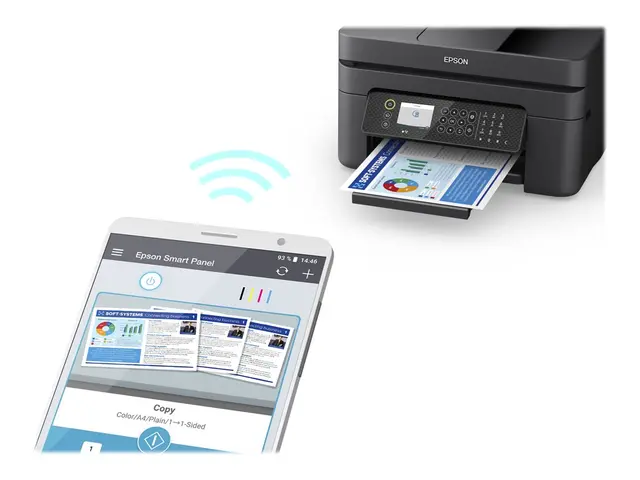 Epson WorkForce WF-2950DWF - Multifunksjonsskriver farge ink-jet 2...