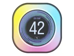 CORSAIR iCUE Link - Liquid cooling system pump lcd screen module hvit