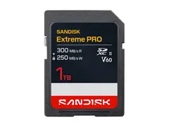 SanDisk Extreme PRO - Flashminnekort - 1 TB Video Class V60 / UHS-II - SDXC UHS-II