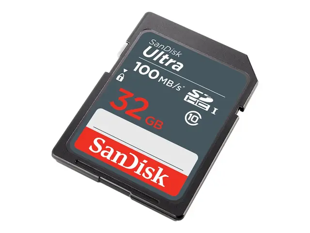 SanDisk Ultra - Flashminnekort - 32 GB - UHS Class 1 / Class10 - S...