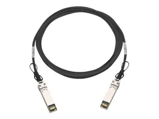 QNAP - Direkte 10GBase-koblingskabel - SFP+ (hann) til SFP+ (hann) 3 m - toakset - for QNAP QSW-M2106-4C