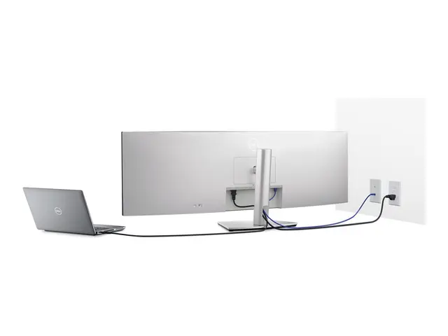 Dell UltraSharp U4924DW - LED-skjerm kurvet 49" 5120 x 1440 5K Dua...