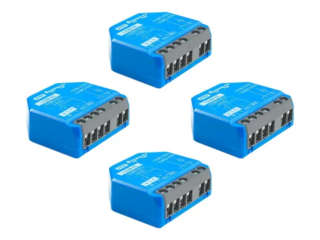 Shelly 1 Gen4 - Relésvitsj - trådløs - 802.11b/g/n/ax, Bluetooth 5...