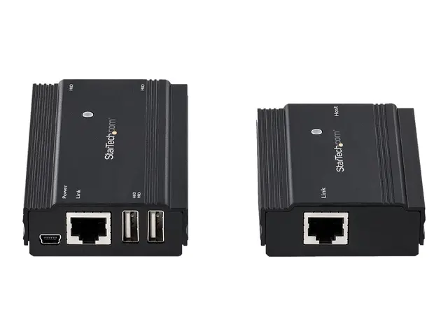 StarTech.com 4 Port USB 2.0 Extender Hub over Single CAT5e/CAT6 Et...