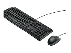 Logitech Desktop MK120 - Tastatur- og mussett USB - Fransk