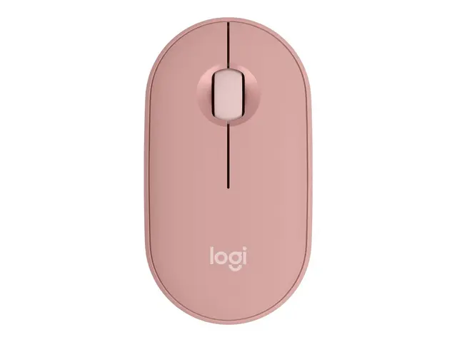 Logitech Pebble Mouse 2 M350s - Mus optisk 3 knapper trådløs Bluet...