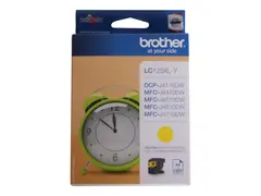 Brother LC125XLY - Super High Yield gul - original - blekkpatron - for Brother DCP-J4110, MFC-J4410, J4510, J4610, J4710, J6520, J6720, J6920