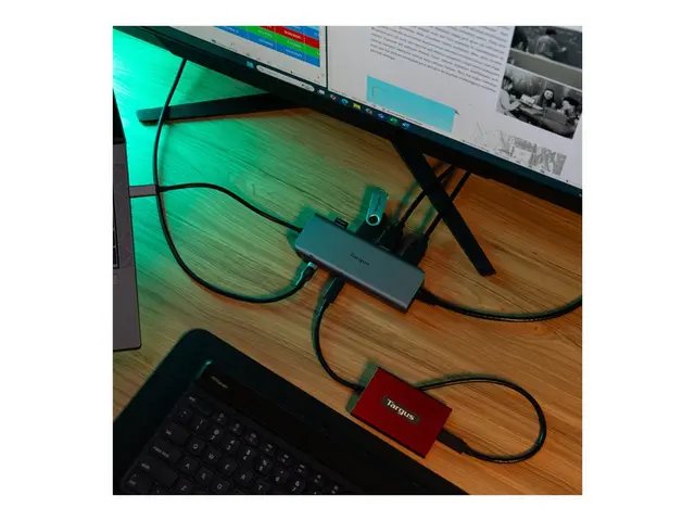 Targus - dokkingstasjon USB-C 2 x HDMI 1GbE
