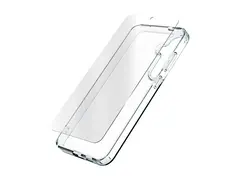 Zagg InvisibleShield Glass Elite 360 - Baksidedeksel for mobiltelefon blank - med Skjermbeskytter i herdet glass - for Samsung Galaxy S24+