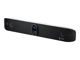 Poly Studio X72 No Radio or Power Cord Alt-i-ett-videobar - Certified for Microsoft Teams, Zoom Certified - svart - TAA-samsvar