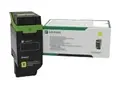 Lexmark - Ekstra h&#248;y ytelse - gul original - boks - tonerpatron LCCP, LRP - for P/N: CS632DWE