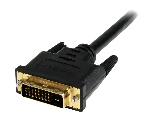 StarTech.com 8in HDMI to DVI-D Video Cable Adapter - HDMI Female t...