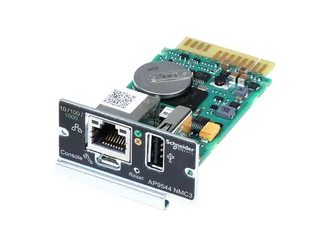 Schneider - Adapter for fjernstyrt administrasjon Gigabit Ethernet - for P/N: SRVSL1KRARK, SRVSL2KRARK, SRVSL3KRARK