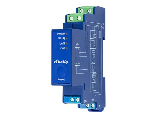 Shelly Pro Series Dimmer 0/1-10V PM - Smart dimmerbryter - trådløs...