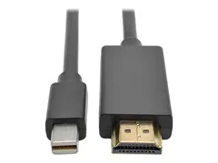 Eaton Tripp Lite Series Mini DisplayPort to HDMI Active Adapter Cable (M/M), 1080p, 3 ft. (0.9 m) Adapterkabel - Mini DisplayPort hann til HDMI hann - 90 cm - svart - formst&#248;pt