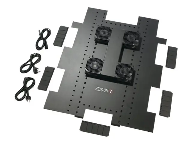 APC Roof Fan Tray - Systemviftebrett - AC 208/230 V - svart - for ...