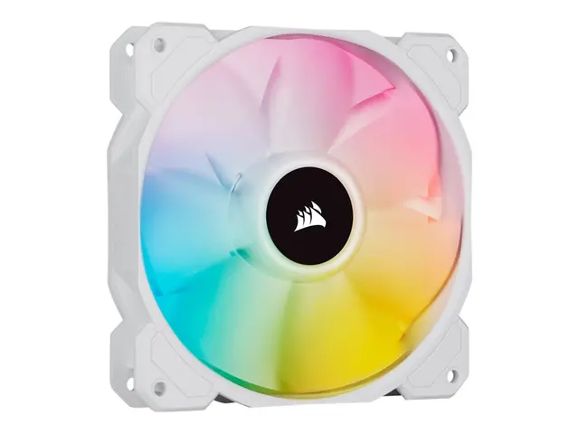CORSAIR iCUE SP120 RGB ELITE - Kabinettvifte - 120 mm - hvit (en p...