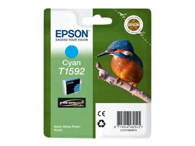 Epson T1592 - 17 ml - cyan - original - blister - blekkpatron - fo...