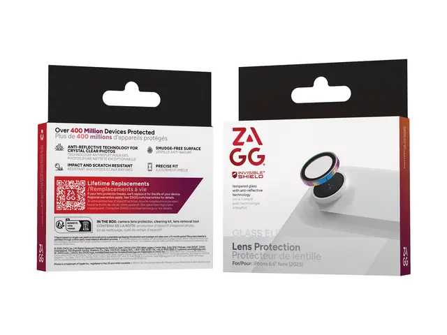 ZAGG InvisibleShield Premium GL - Linsebeskytter for mobiltelefon ...