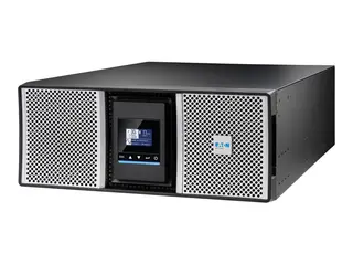 Eaton 9PX G2 9PX8KIRTNBPG2 - UPS (rackmonterbar/ekstern) HotSwap - AC 200/208/220/230/240 V - 8000 watt - 8000 VA - enkeltfase - 9 Ah - Ethernet 10/100/1000, RS-232, USB - utgangskontakter: 17 - PFC - 4U - 19&quot; - svart, s&#248;lv