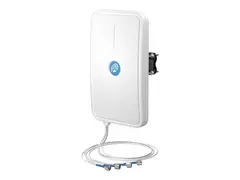 QuWireless QuSector 14X-30-4 - Antenne - panel Wi-Fi - 14 dBi - direksjonal - innendørs / utendørs, takmonterbar / veggmonterbar