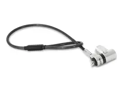 DICOTA - Sikkerhetskabellås - universal, mini sølv - 30 cm