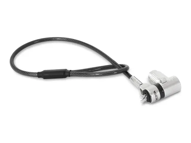 DICOTA - Sikkerhetskabellås - universal, mini - sølv - 30 cm