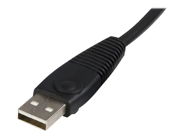 StarTech.com 2-in-1 USB KVM Cable - Keyboard / video / mouse / USB...