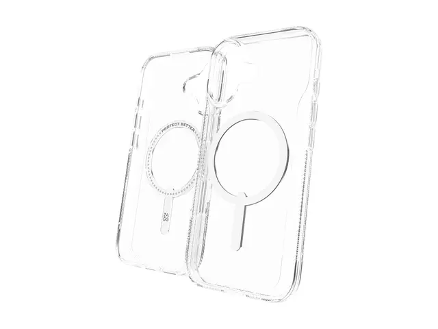 ZAGG Luxe Snap - Baksidedeksel for mobiltelefon MagSafe-samsvar bl...