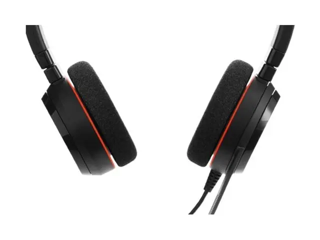 Jabra Evolve 20 MS stereo - Hodesett - on-ear - kablet - USB-C - l...
