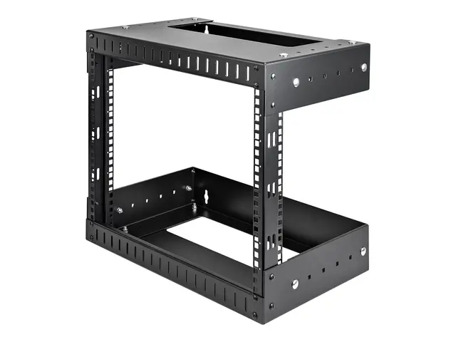 Startech 8U 19" Wall Mount Network Rack, Adjustable Depth 12-20" 2...