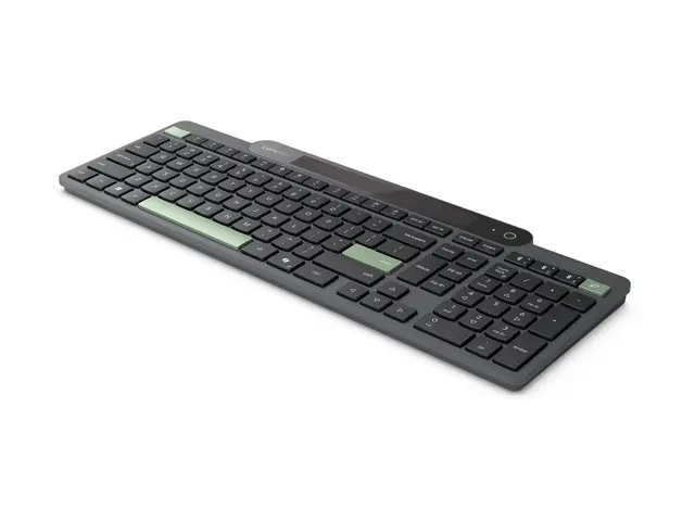Lenovo - Tastatur - selvladende - trådløs Bluetooth 5.1 - QWERTY - Norsk - svart - brun boks 